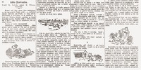 Janáček's cutting of The Cunning Little Vixen from Lidové noviny. The serial came out in instalments in 1920 and was written by the editor Rudolf Těsnohlídek based on drawings by Stanislav Lolek © Moravian Museum